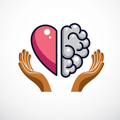 pareja cerebro y mente
